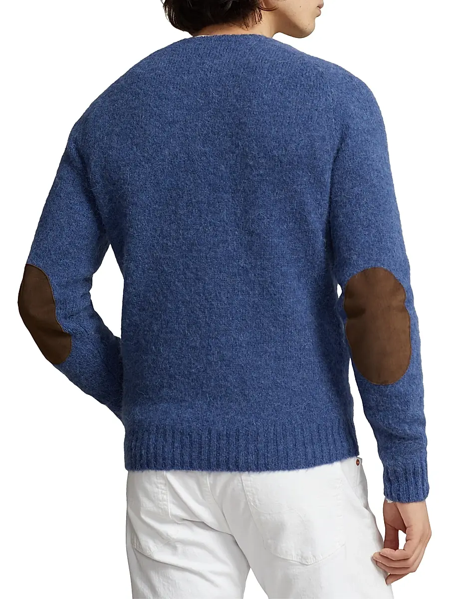 Polo Ralph Lauren Men's Wool & Alpaca-Blend Crewneck Sweater | Thumbnail 4