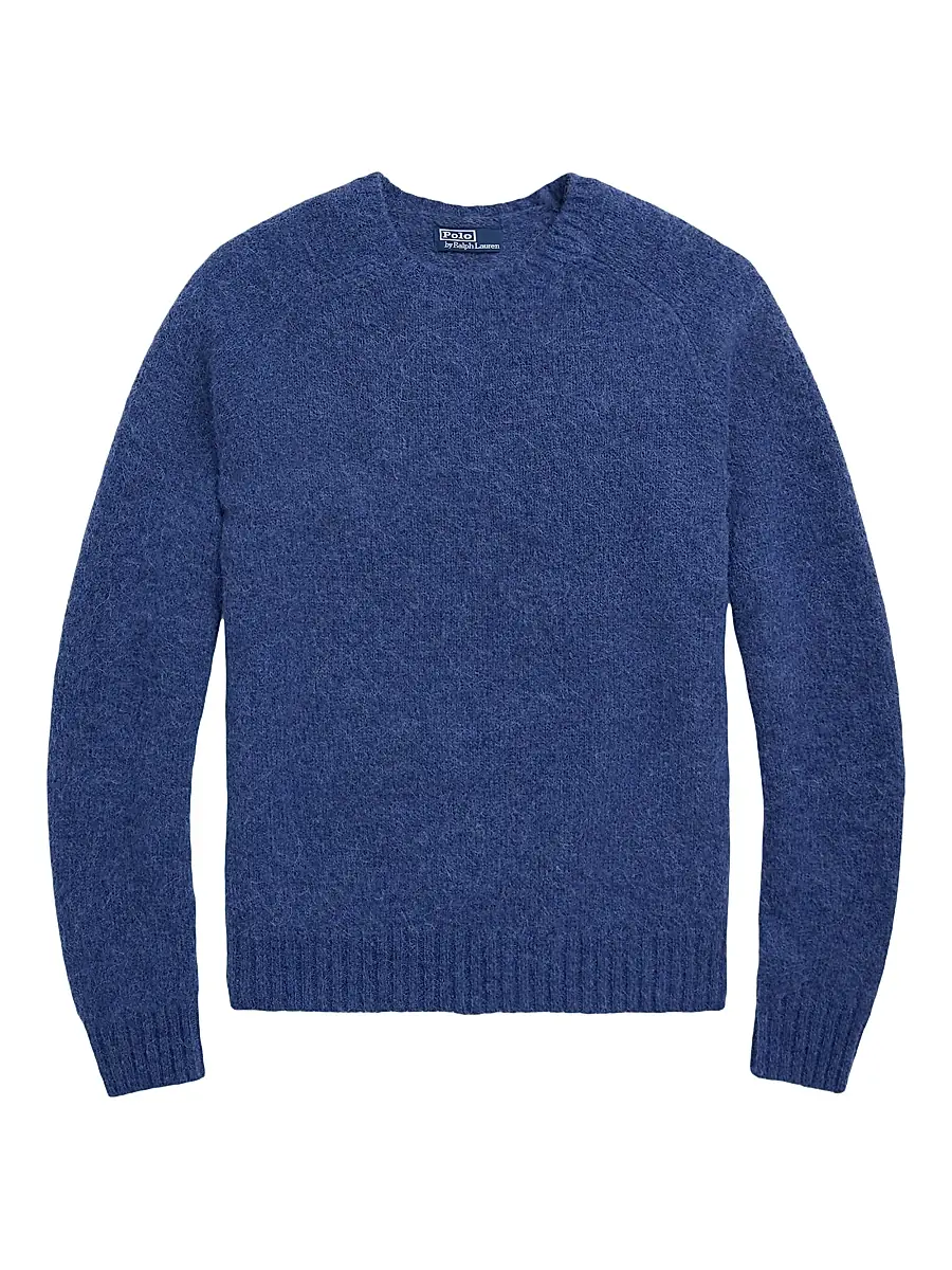 Polo Ralph Lauren Men's Wool & Alpaca-Blend Crewneck Sweater