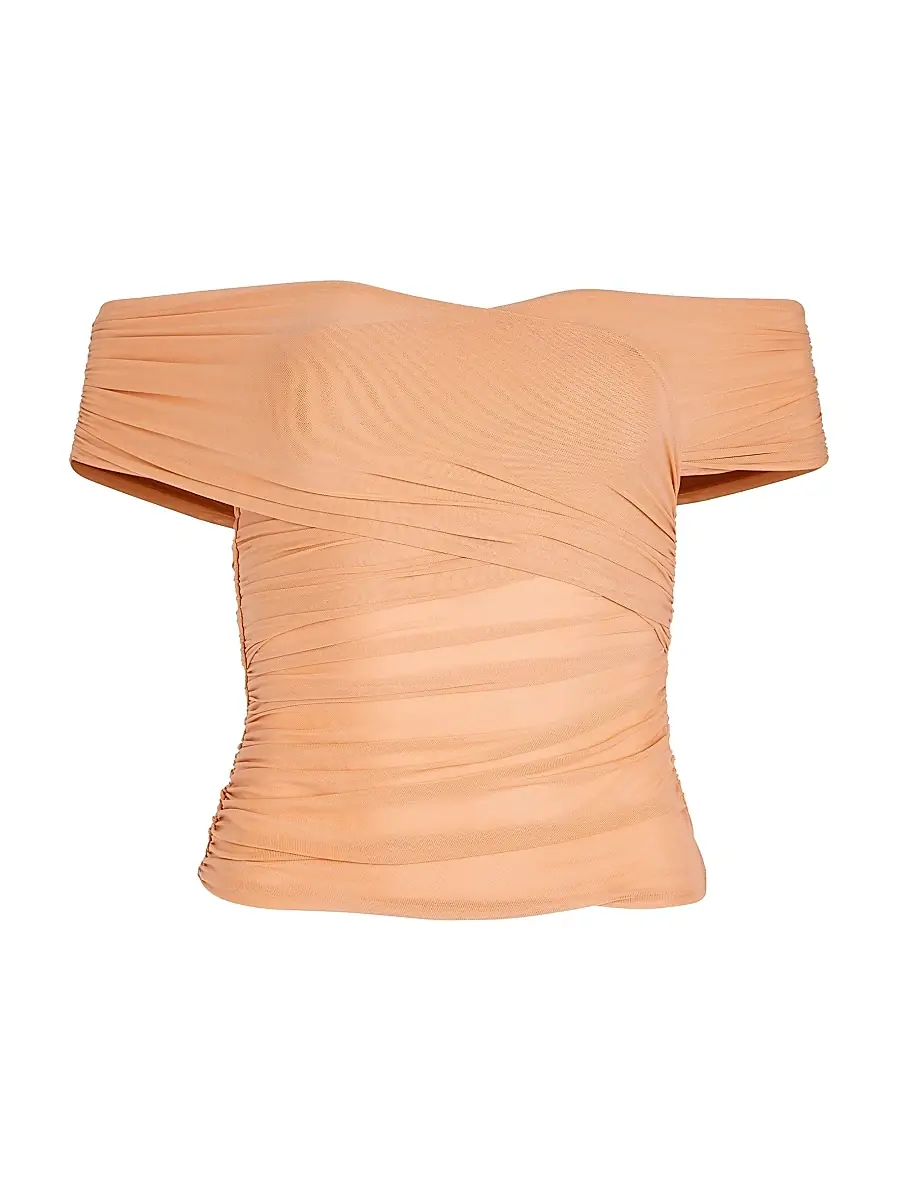 Women's Aruba Mesh Top - Caramel