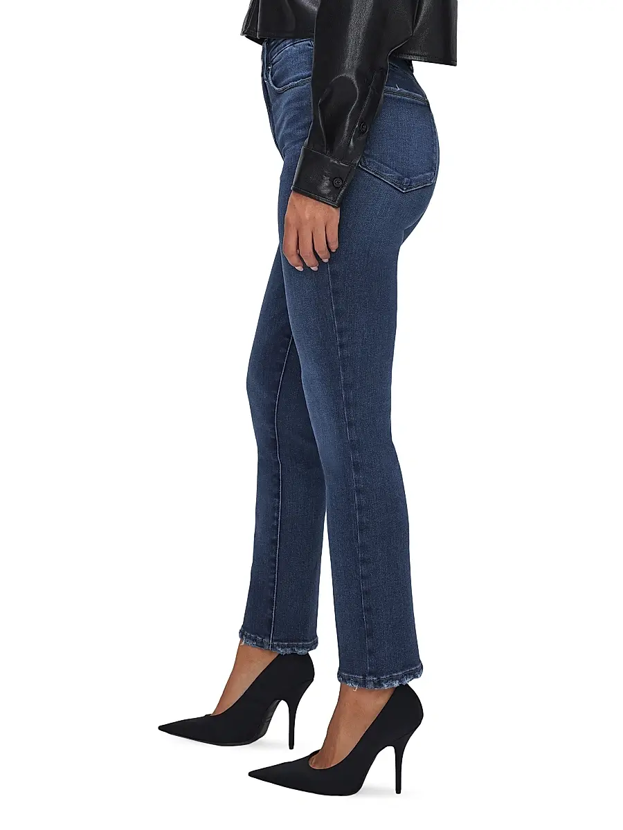 GOOD AMERICAN Women's Good Legs Straight Jeans | Thumbnail 5 GOOD AMERICAN Women's Good Legs Straight Jeans | Thumbnail 5