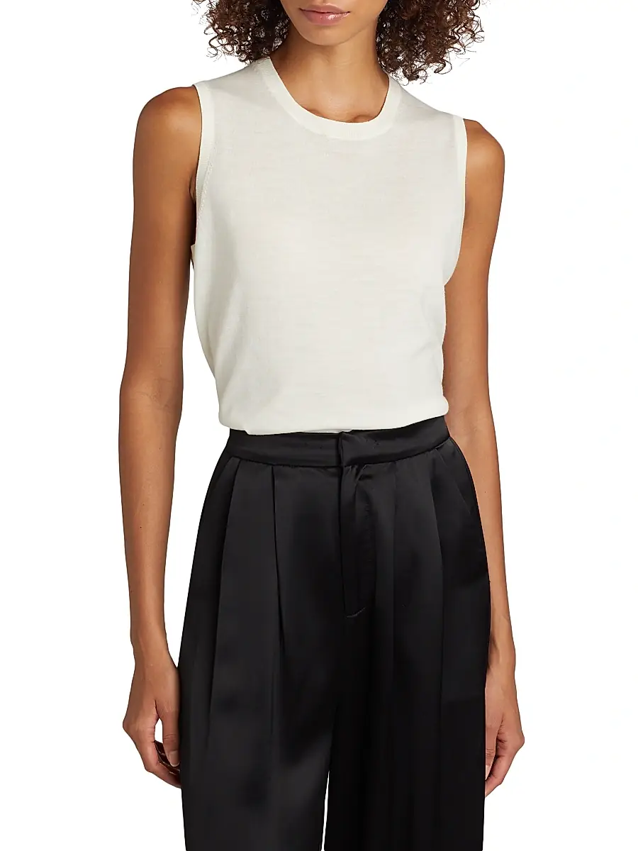Theory Women's Crewneck Tank Top | Thumbnail 3