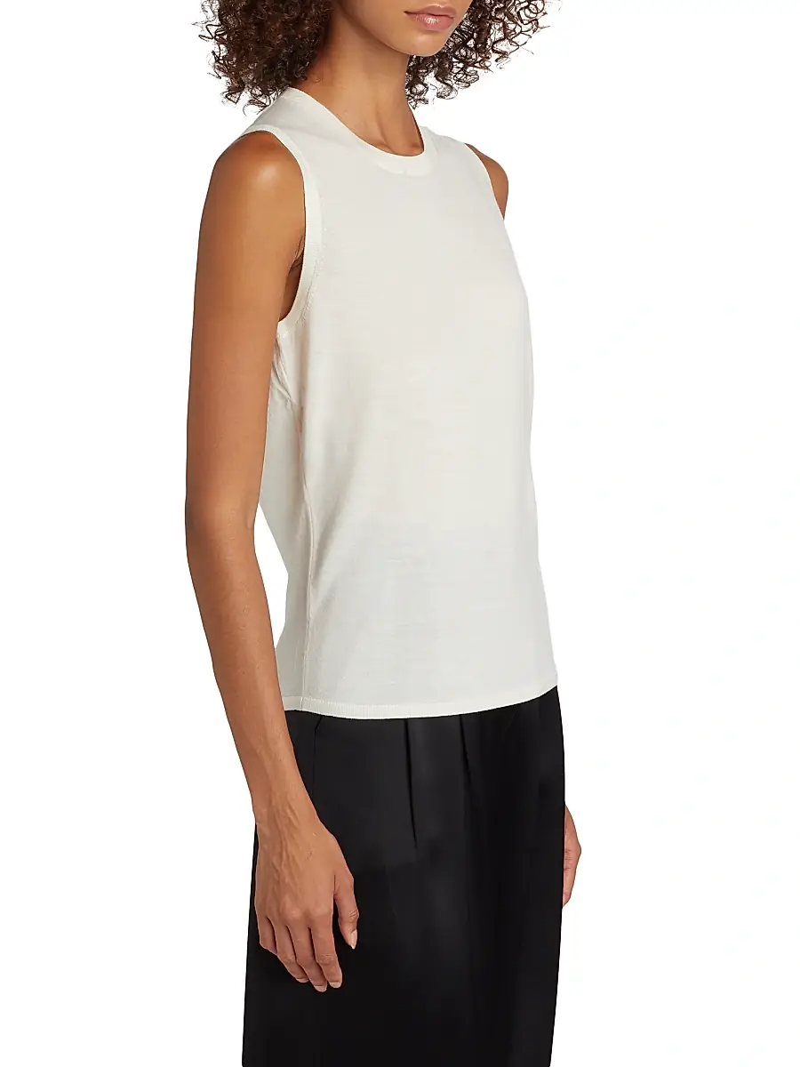 Theory Women's Crewneck Tank Top | Thumbnail 4
