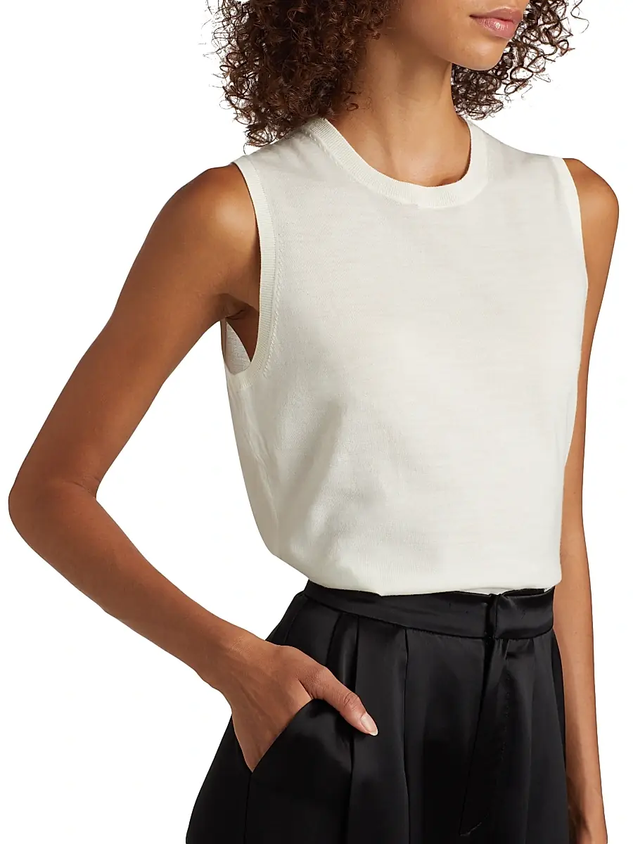Theory Women's Crewneck Tank Top | Thumbnail 6