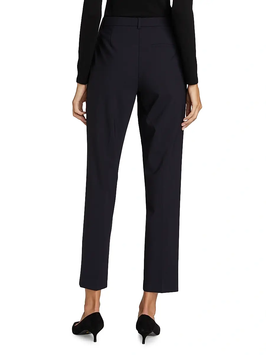 Theory Women's Treeca Pull-On Wool Trousers | Thumbnail 5 Theory Women's Treeca Pull-On Wool Trousers | Thumbnail 5