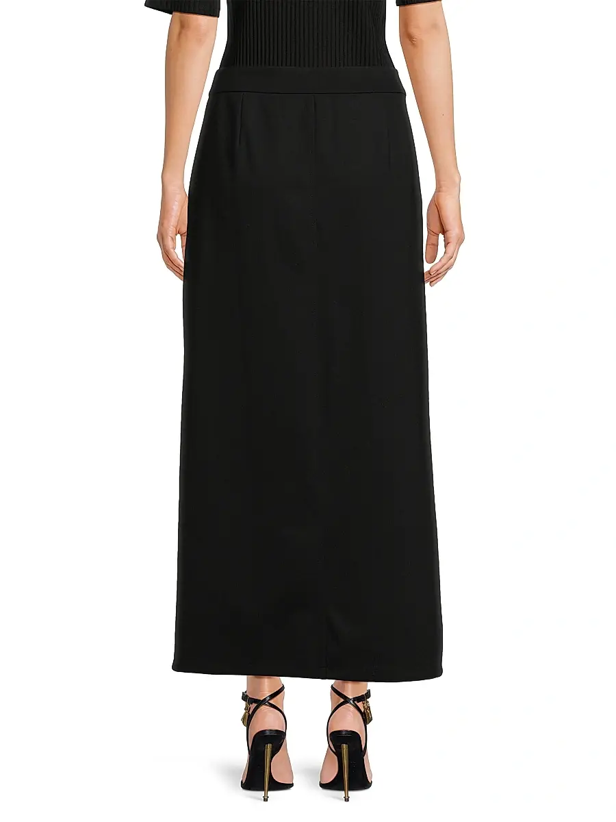 Eileen Fisher Women's Knit Maxi Skirt - Black | Thumbnail 5 Eileen Fisher Women's Knit Maxi Skirt - Black | Thumbnail 5