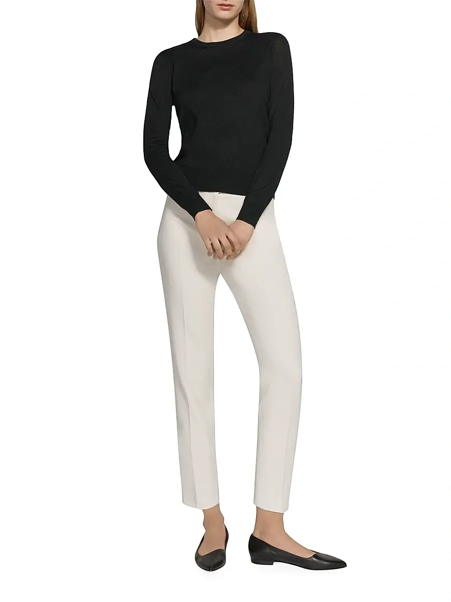 Theory Women's Wool Crewneck Sweater | Thumbnail 2
