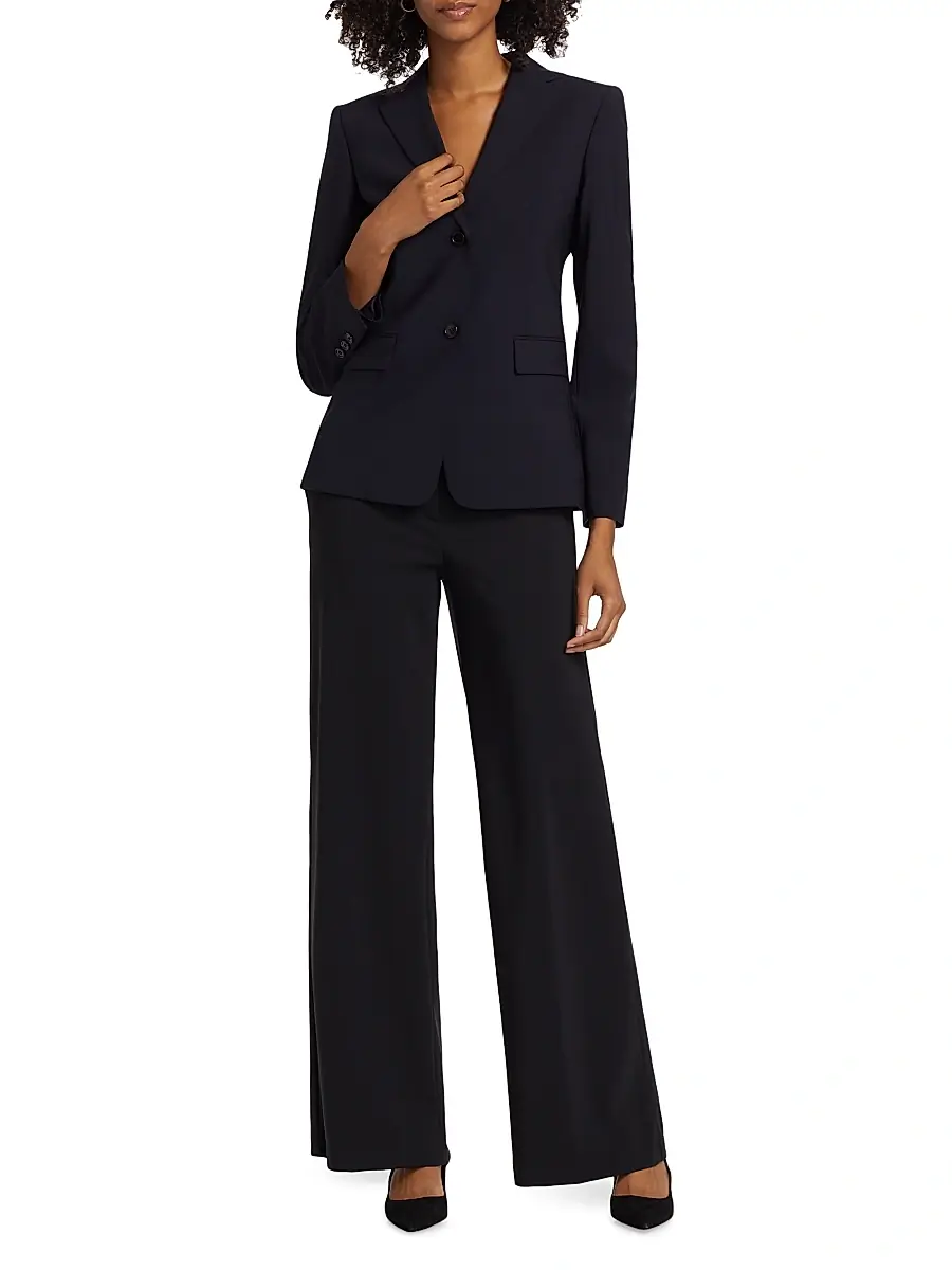 Theory Women's Slim-Fit Wool Blazer | Thumbnail 2