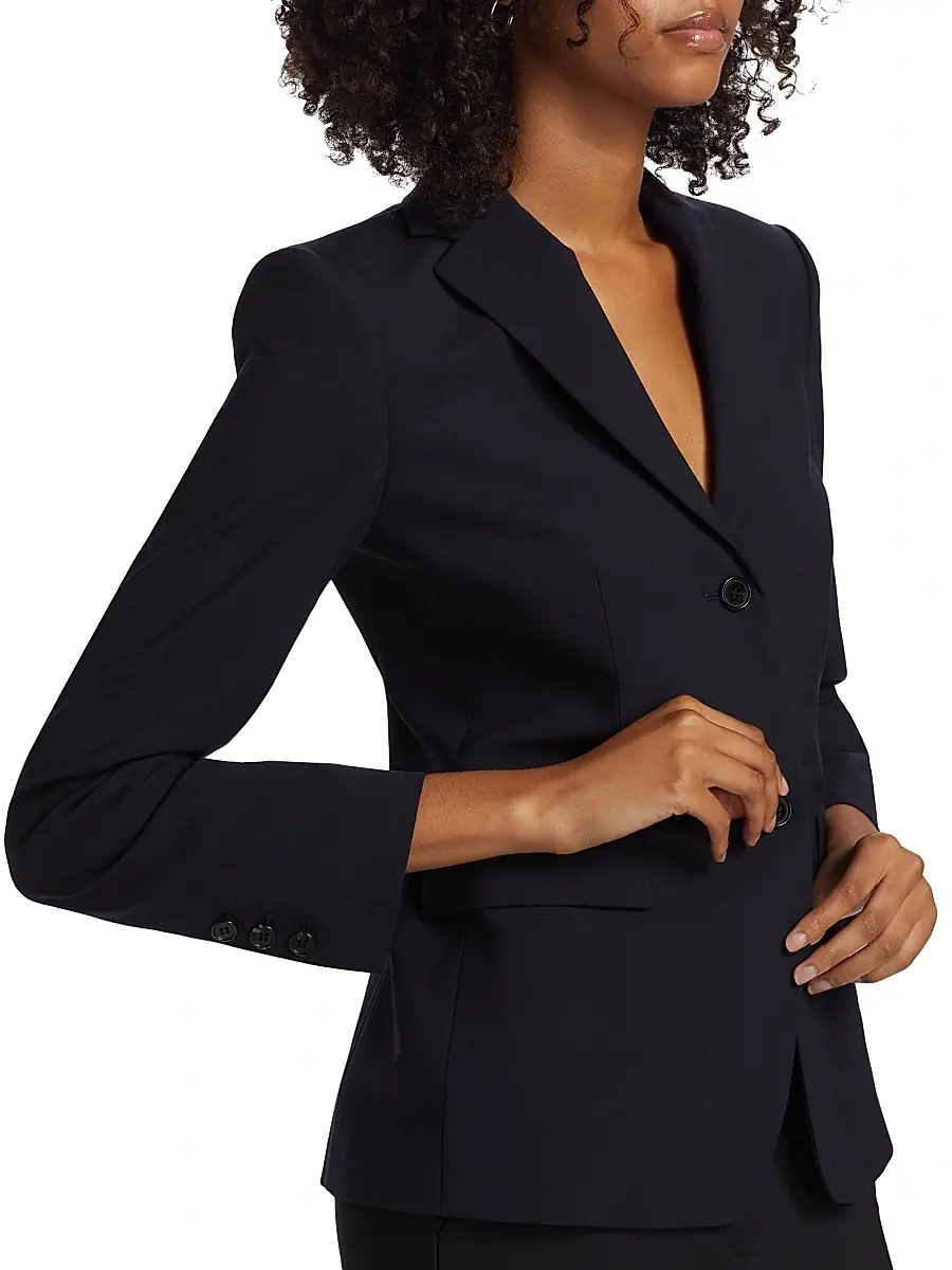 Theory Women's Slim-Fit Wool Blazer | Thumbnail 6