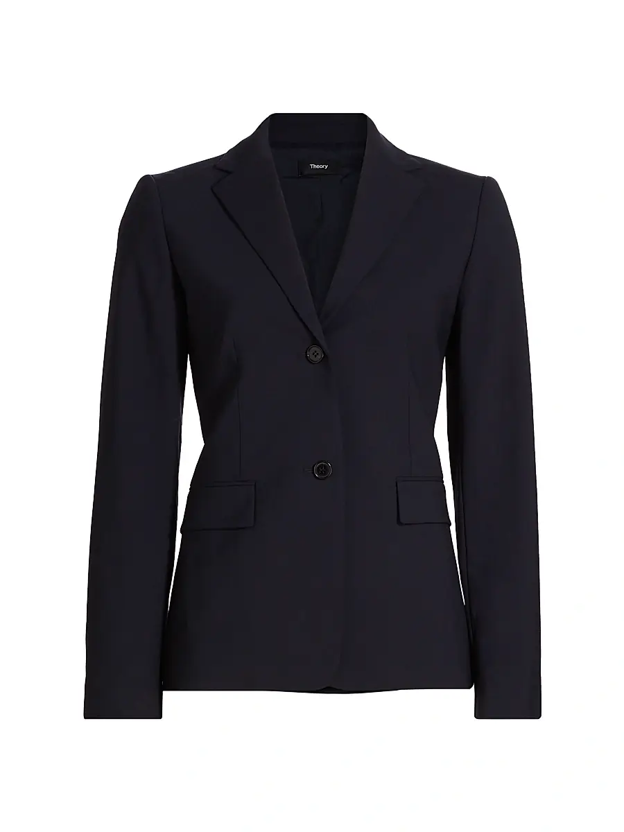 Theory Women's Slim-Fit Wool Blazer