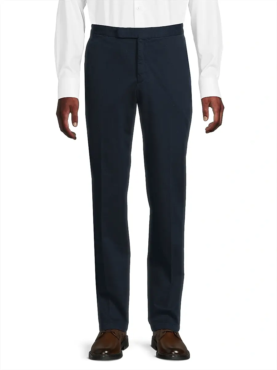 Polo Ralph Lauren Men's Pleated Garment-Dyed Trousers | Thumbnail 3 Polo Ralph Lauren Men's Pleated Garment-Dyed Trousers | Thumbnail 3