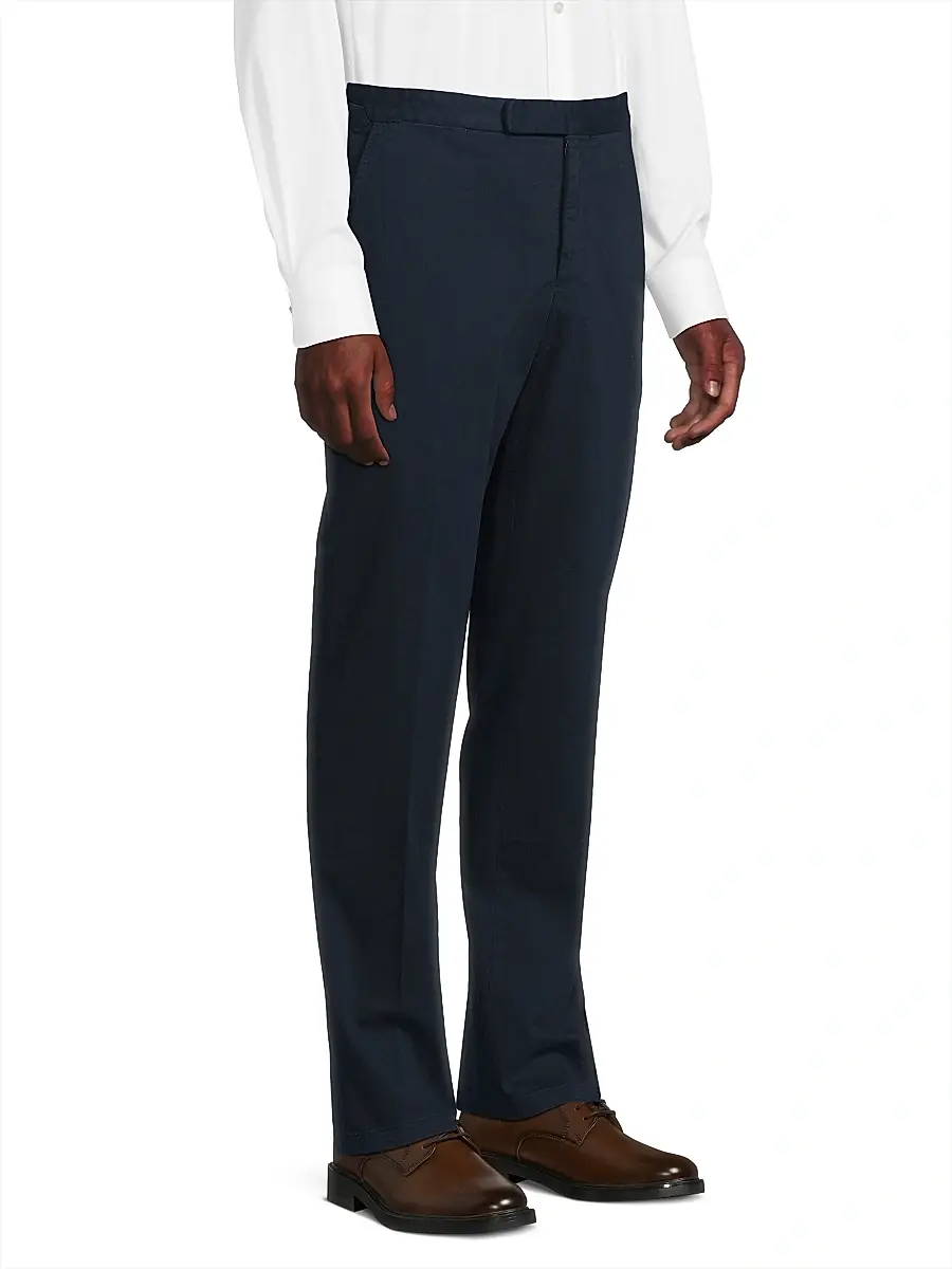 Polo Ralph Lauren Men's Pleated Garment-Dyed Trousers | Thumbnail 4 Polo Ralph Lauren Men's Pleated Garment-Dyed Trousers | Thumbnail 4