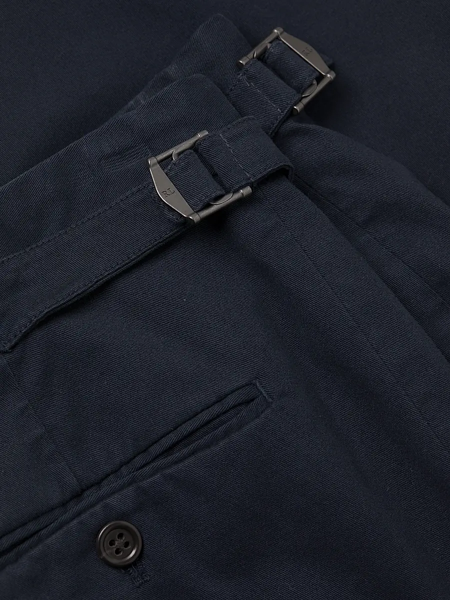 Polo Ralph Lauren Men's Pleated Garment-Dyed Trousers | Thumbnail 6 Polo Ralph Lauren Men's Pleated Garment-Dyed Trousers | Thumbnail 6
