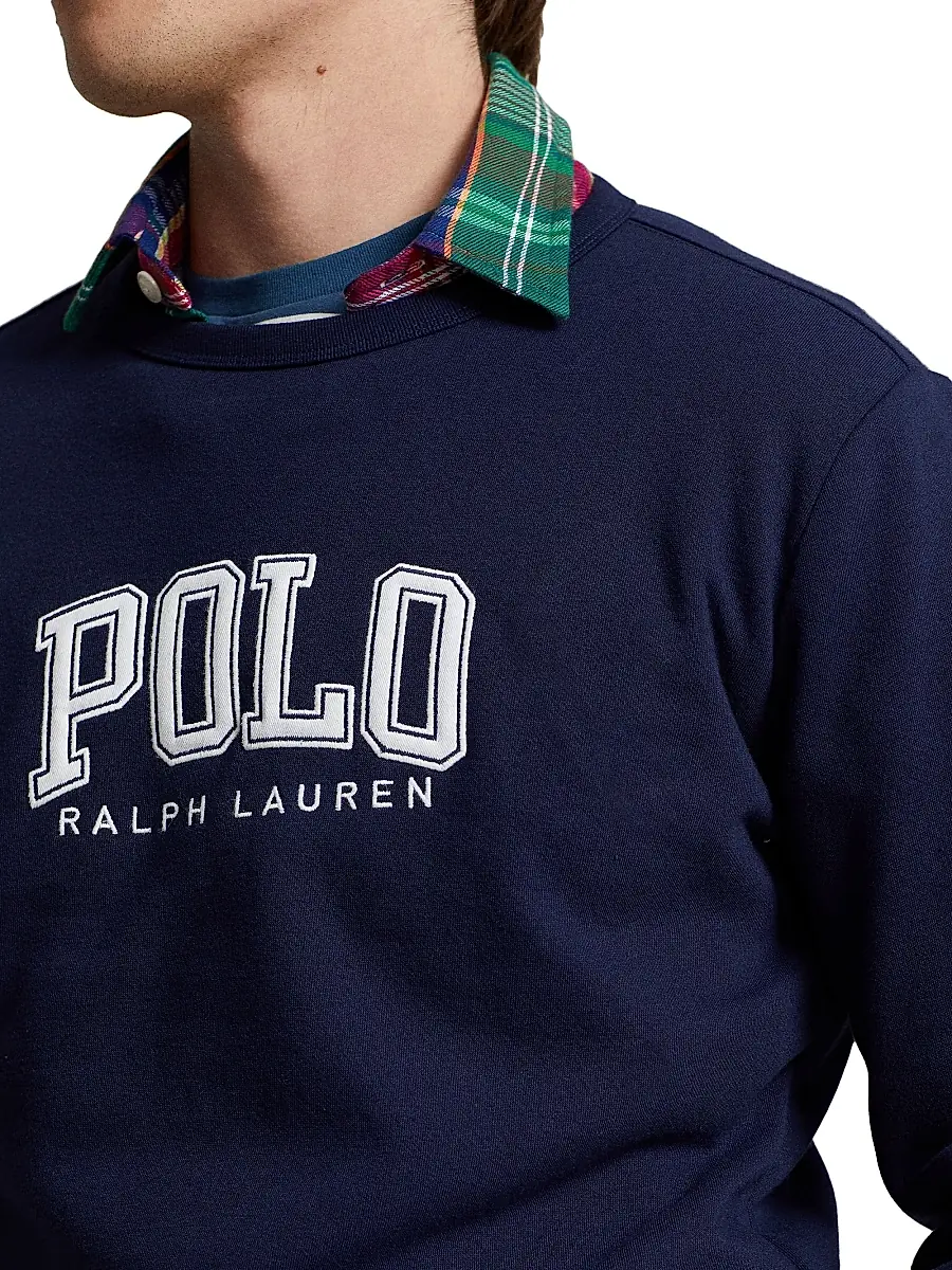 Polo Ralph Lauren Men's Logo-Embroidered Crewneck Sweatshirt | Thumbnail 5 Polo Ralph Lauren Men's Logo-Embroidered Crewneck Sweatshirt | Thumbnail 5