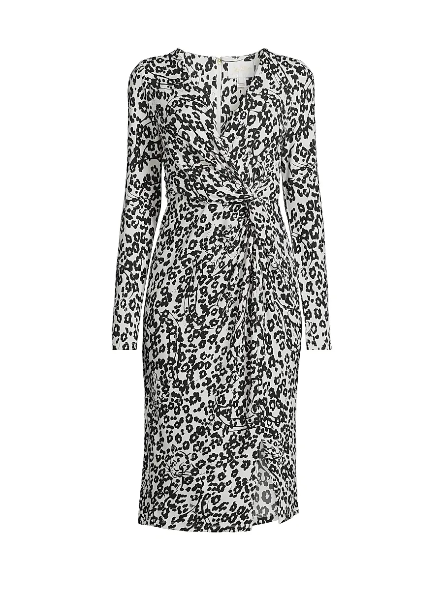Lilly Pulitzer Women's Odella V-Neck Midi-Dress - Coconut | Image 1 Lilly Pulitzer Women's Odella V-Neck Midi-Dress - Coconut | Image 1