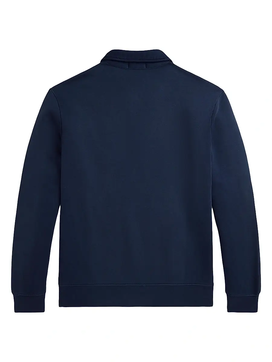 Polo Ralph Lauren Men's Collegiate Quarter-Zip Sweatshirt | Thumbnail 2 Polo Ralph Lauren Men's Collegiate Quarter-Zip Sweatshirt | Thumbnail 2
