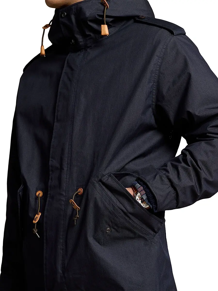 Polo Ralph Lauren Men's Marsh 3-in-1 Hooded Cotton-Nylon Lined Coat | Thumbnail 6