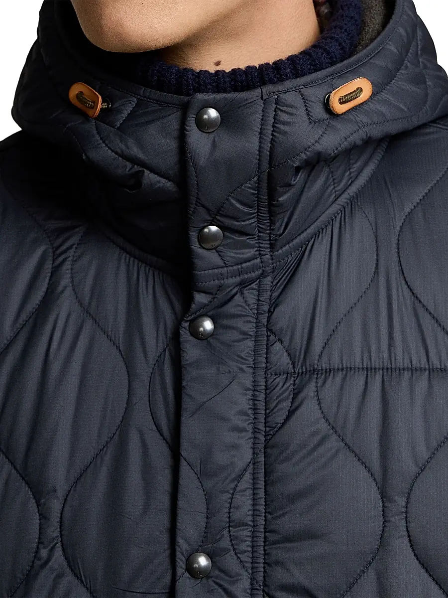 Polo Ralph Lauren Men's Marsh 3-in-1 Hooded Cotton-Nylon Lined Coat | Thumbnail 8