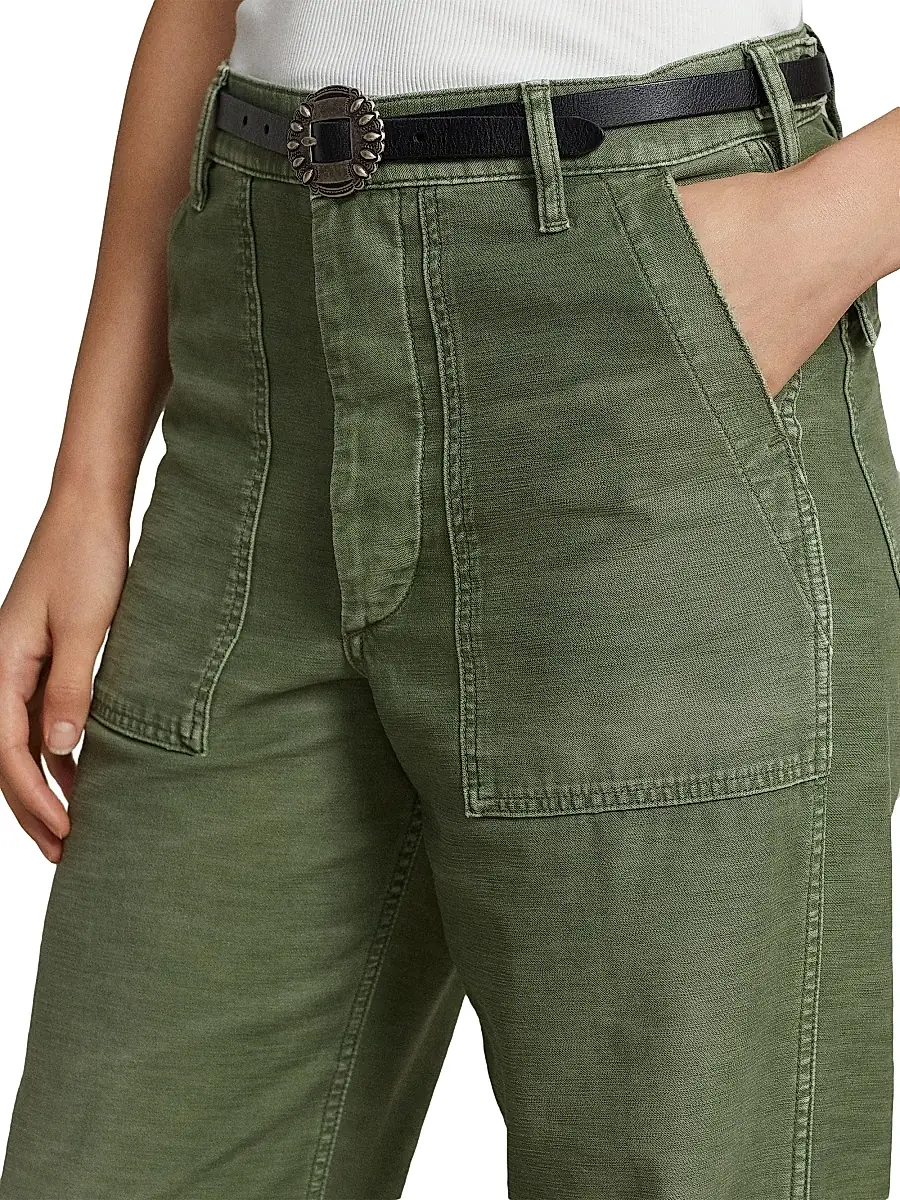 Polo Ralph Lauren Women's Ricky Cotton Sateen Pants | Thumbnail 5