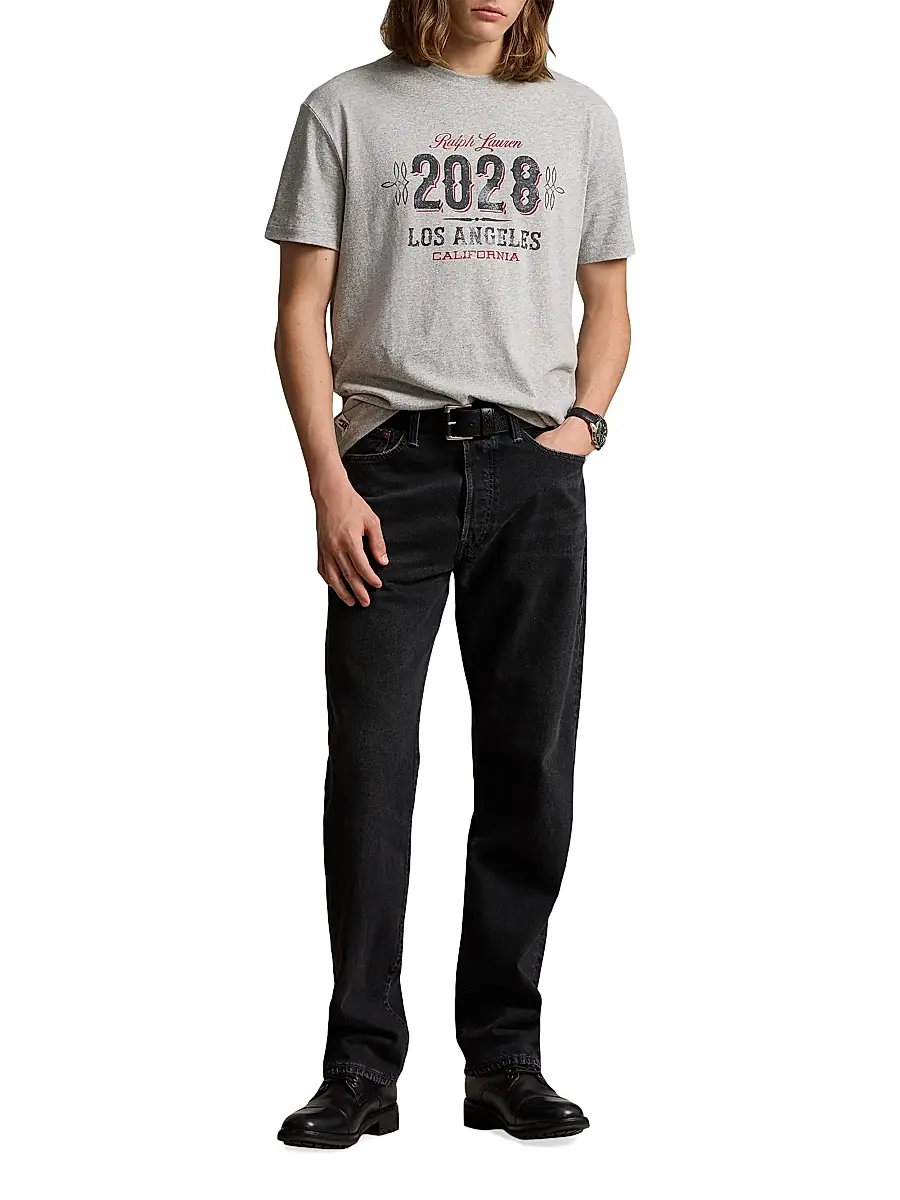 Polo Ralph Lauren Men's Graphic Cotton T-Shirt | Thumbnail 2