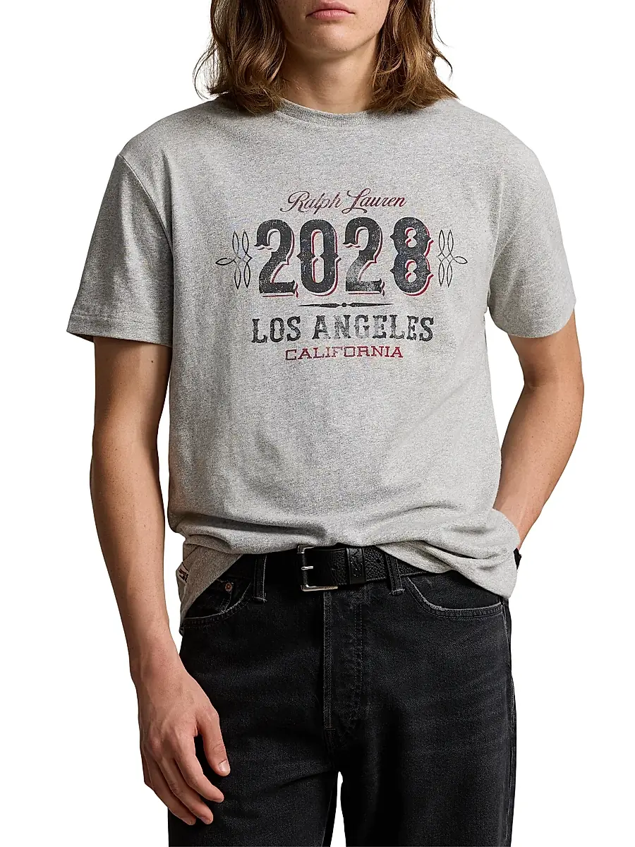 Polo Ralph Lauren Men's Graphic Cotton T-Shirt | Thumbnail 3