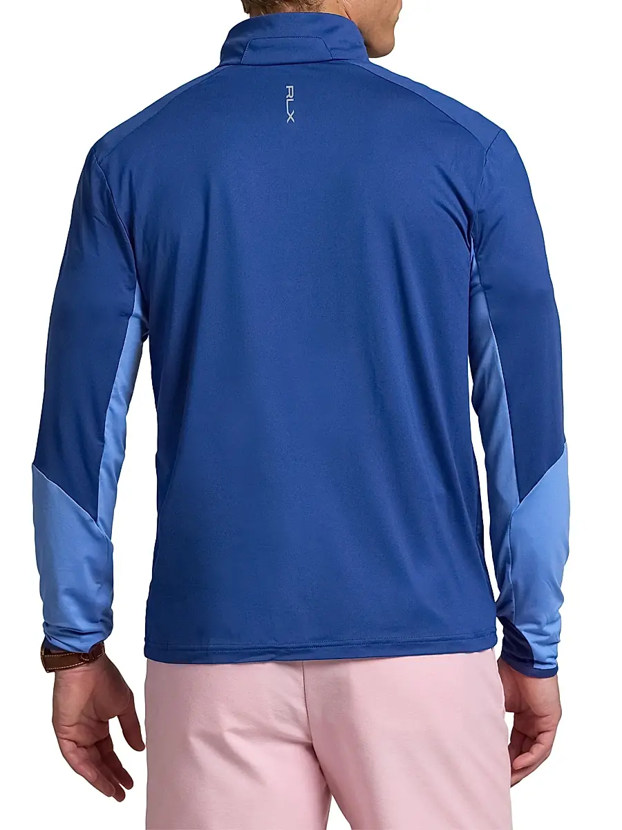 Polo Ralph Lauren Men's Jersey Quarter-Zip Sweater | Thumbnail 4 Polo Ralph Lauren Men's Jersey Quarter-Zip Sweater | Thumbnail 4