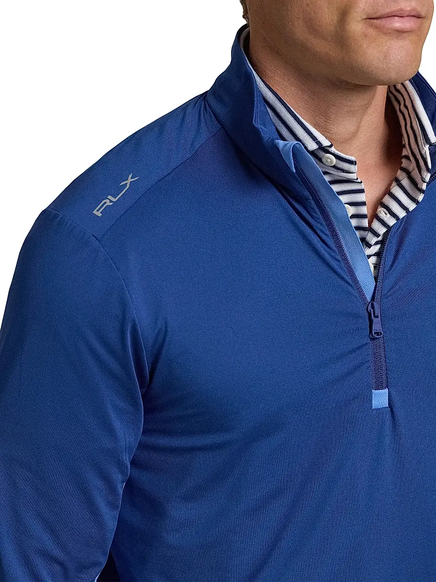 Polo Ralph Lauren Men's Jersey Quarter-Zip Sweater | Thumbnail 5 Polo Ralph Lauren Men's Jersey Quarter-Zip Sweater | Thumbnail 5