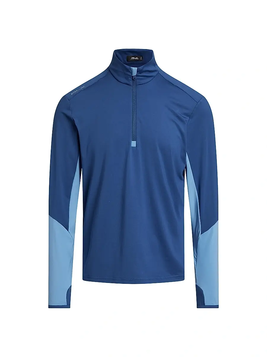 Polo Ralph Lauren Men's Jersey Quarter-Zip Sweater