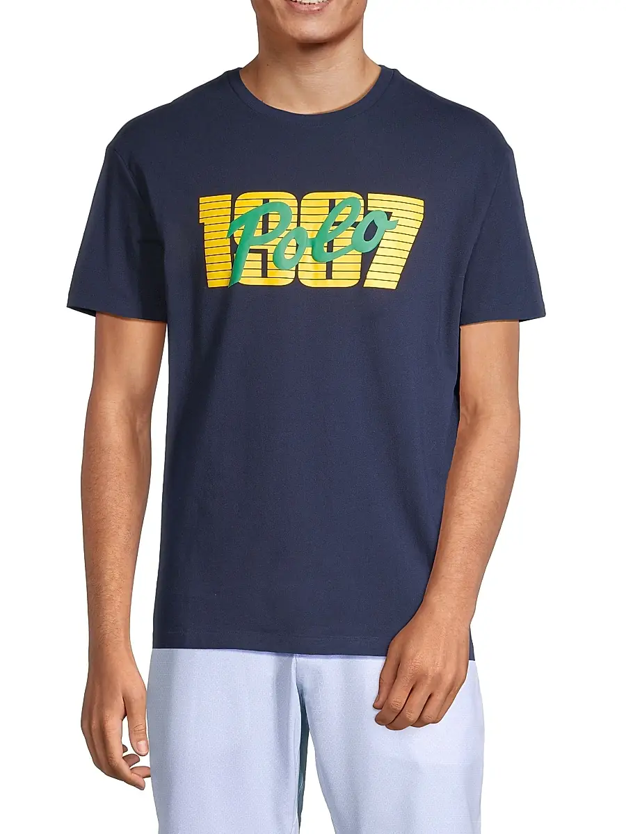Polo Ralph Lauren Men's Logo Cotton T-Shirt | Thumbnail 3 Polo Ralph Lauren Men's Logo Cotton T-Shirt | Thumbnail 3