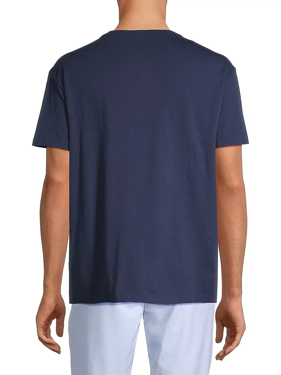 Polo Ralph Lauren Men's Logo Cotton T-Shirt | Thumbnail 5 Polo Ralph Lauren Men's Logo Cotton T-Shirt | Thumbnail 5