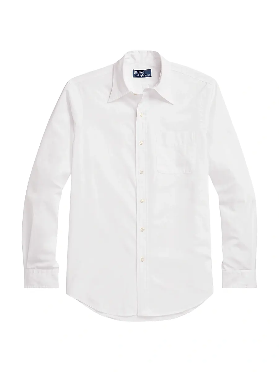 Polo Ralph Lauren Men's Striped Cotton Button-Down Shirt