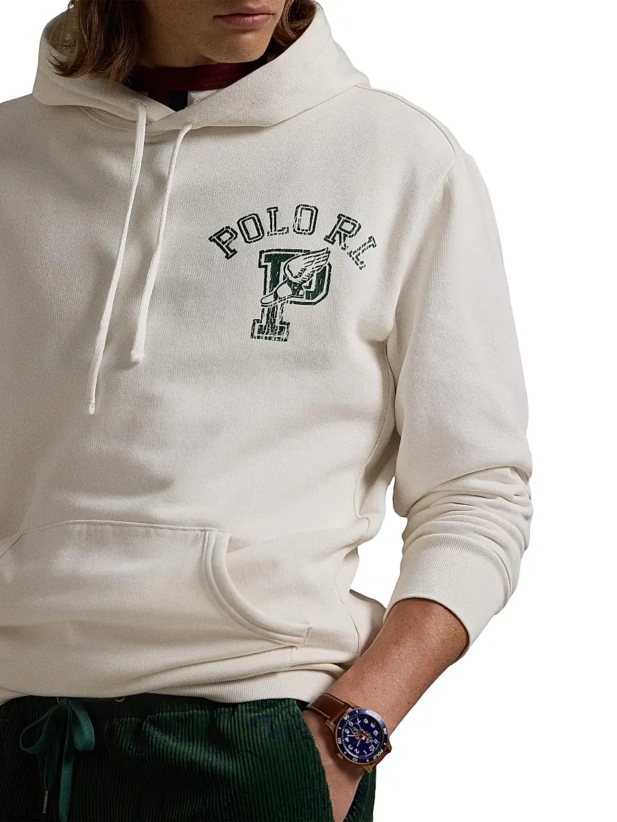 Polo Ralph Lauren Men's Logo Cotton-Blend Hoodie | Thumbnail 5 Polo Ralph Lauren Men's Logo Cotton-Blend Hoodie | Thumbnail 5