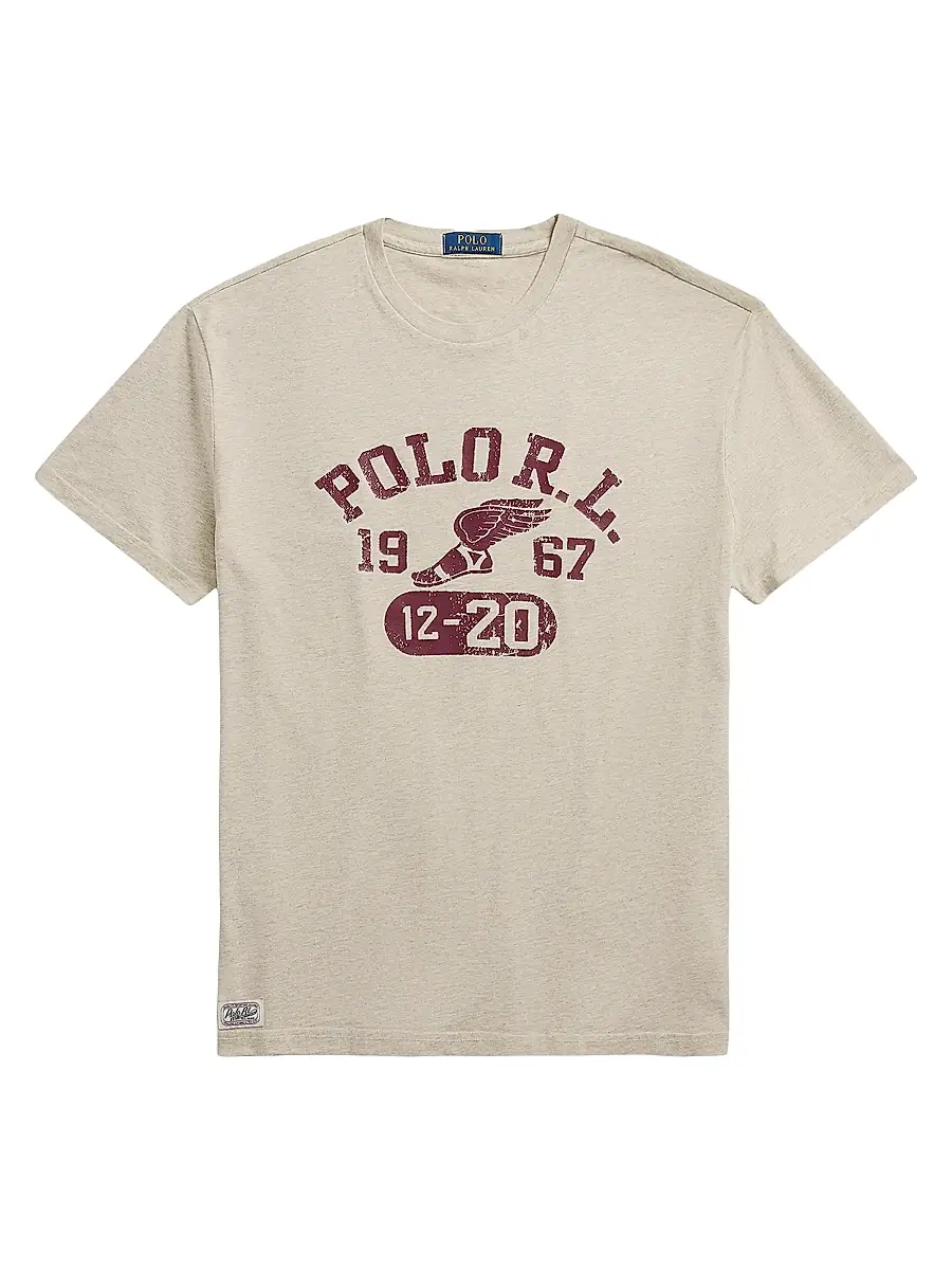 Polo Ralph Lauren Men's Logo Cotton T-Shirt - Cruise Navy | Image 1 Polo Ralph Lauren Men's Logo Cotton T-Shirt - Cruise Navy | Image 1