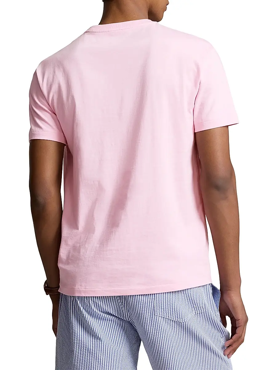 Polo Ralph Lauren Men's Logo Short-Sleeve T-Shirt | Thumbnail 3 Polo Ralph Lauren Men's Logo Short-Sleeve T-Shirt | Thumbnail 3