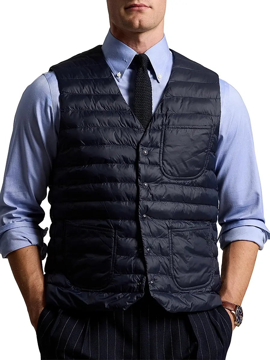 Polo Ralph Lauren Men's Terra Puffer Vest | Thumbnail 3 Polo Ralph Lauren Men's Terra Puffer Vest | Thumbnail 3