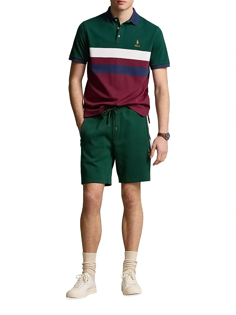Polo Ralph Lauren Men's Mesh Knit Drawstring Shorts | Thumbnail 2 Polo Ralph Lauren Men's Mesh Knit Drawstring Shorts | Thumbnail 2