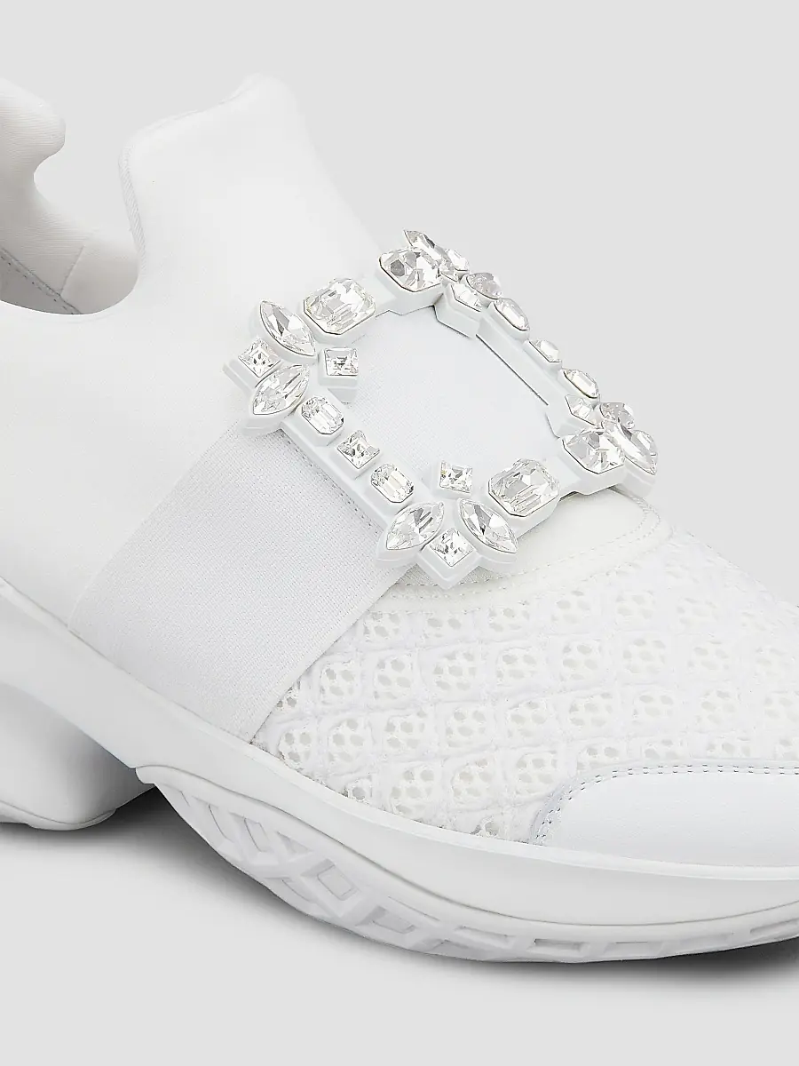 Roger Vivier Women's Viv Run Buckle Sneakers | Thumbnail 3 Roger Vivier Women's Viv Run Buckle Sneakers | Thumbnail 3