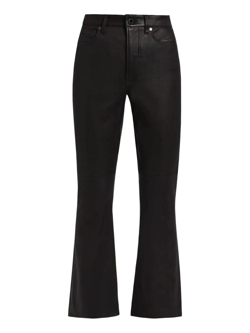 Women's Carson Leather High-Rise Ankle Flare Pants Women's Carson Leather High-Rise Ankle Flare Pants