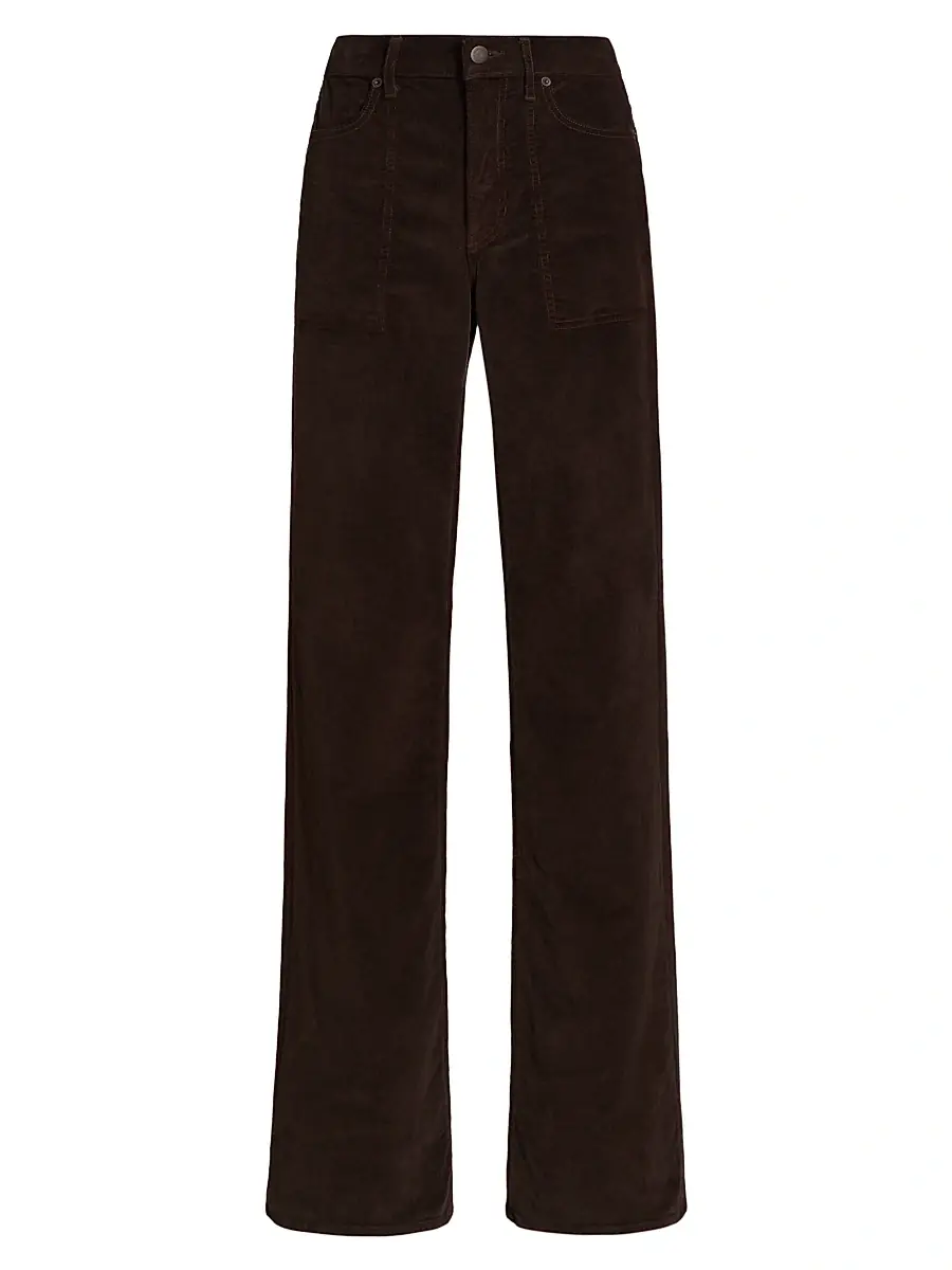 Women's Crosbie Corduroy Flare Pants - Dark Chocolate Women's Crosbie Corduroy Flare Pants - Dark Chocolate
