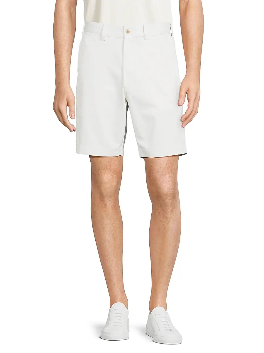 Polo Ralph Lauren Men's Cotton Flat-Front Shorts | Thumbnail 3 Polo Ralph Lauren Men's Cotton Flat-Front Shorts | Thumbnail 3