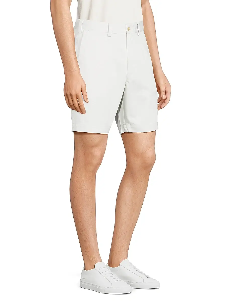 Polo Ralph Lauren Men's Cotton Flat-Front Shorts | Thumbnail 4 Polo Ralph Lauren Men's Cotton Flat-Front Shorts | Thumbnail 4