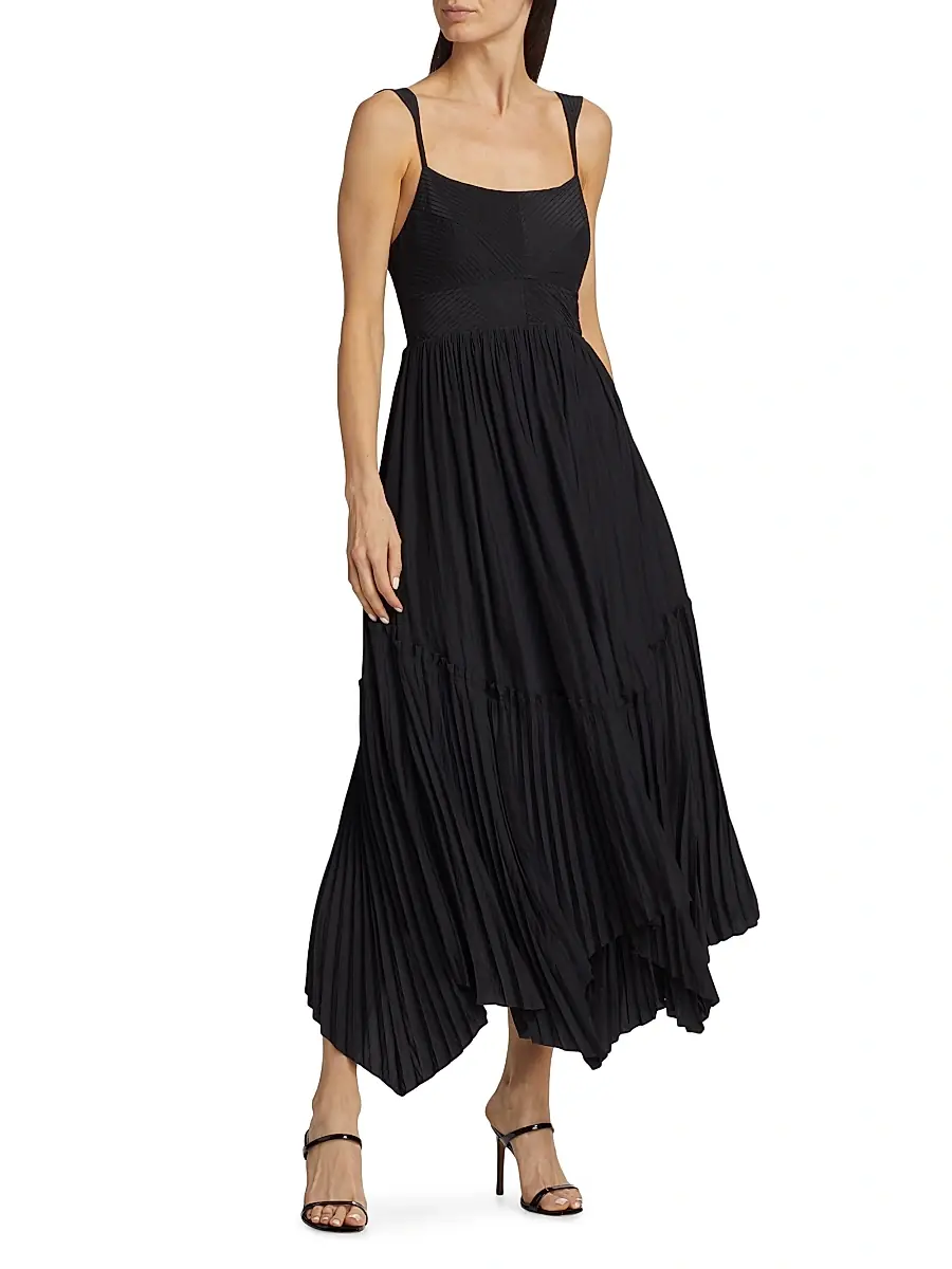 Ramy Brook Women's August Pleated Maxi Dress | Thumbnail 2 Ramy Brook Women's August Pleated Maxi Dress | Thumbnail 2