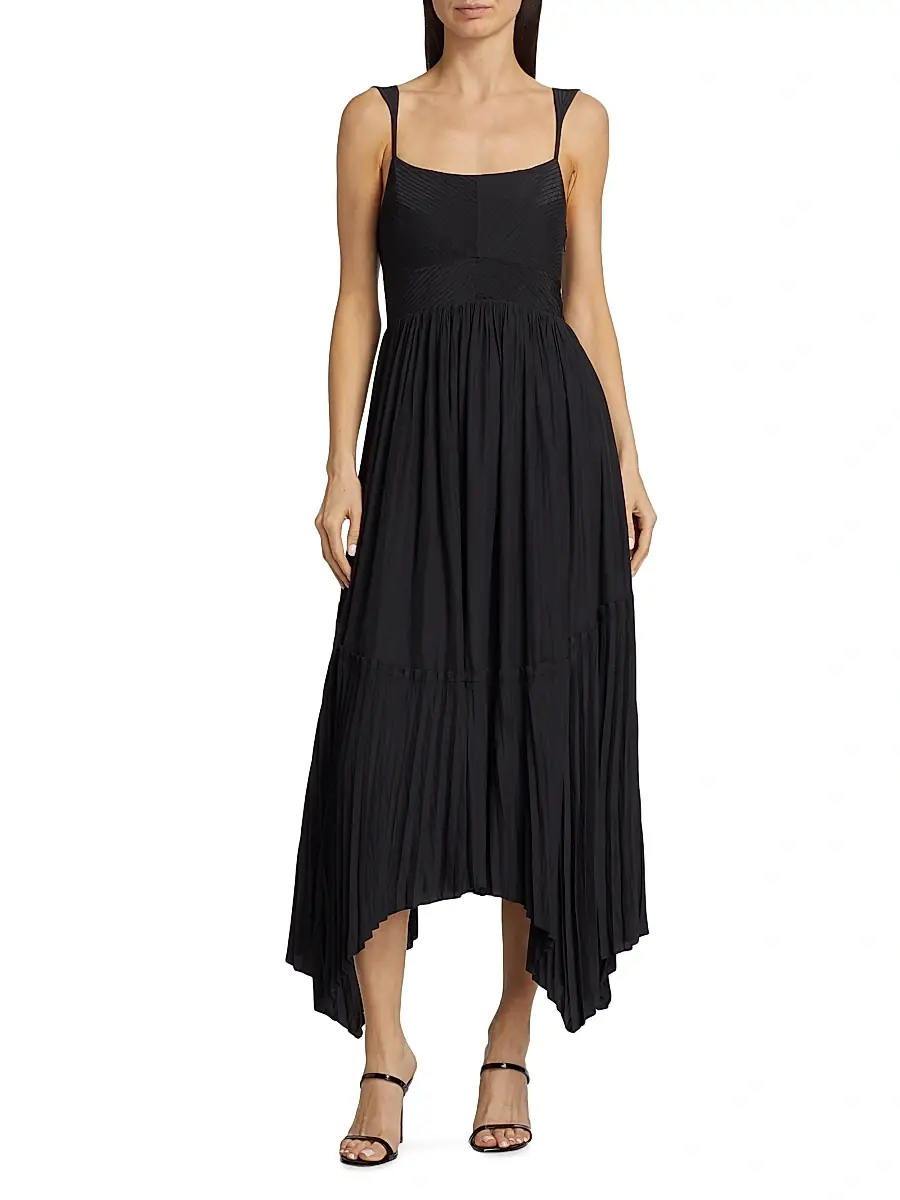 Ramy Brook Women's August Pleated Maxi Dress | Thumbnail 3 Ramy Brook Women's August Pleated Maxi Dress | Thumbnail 3