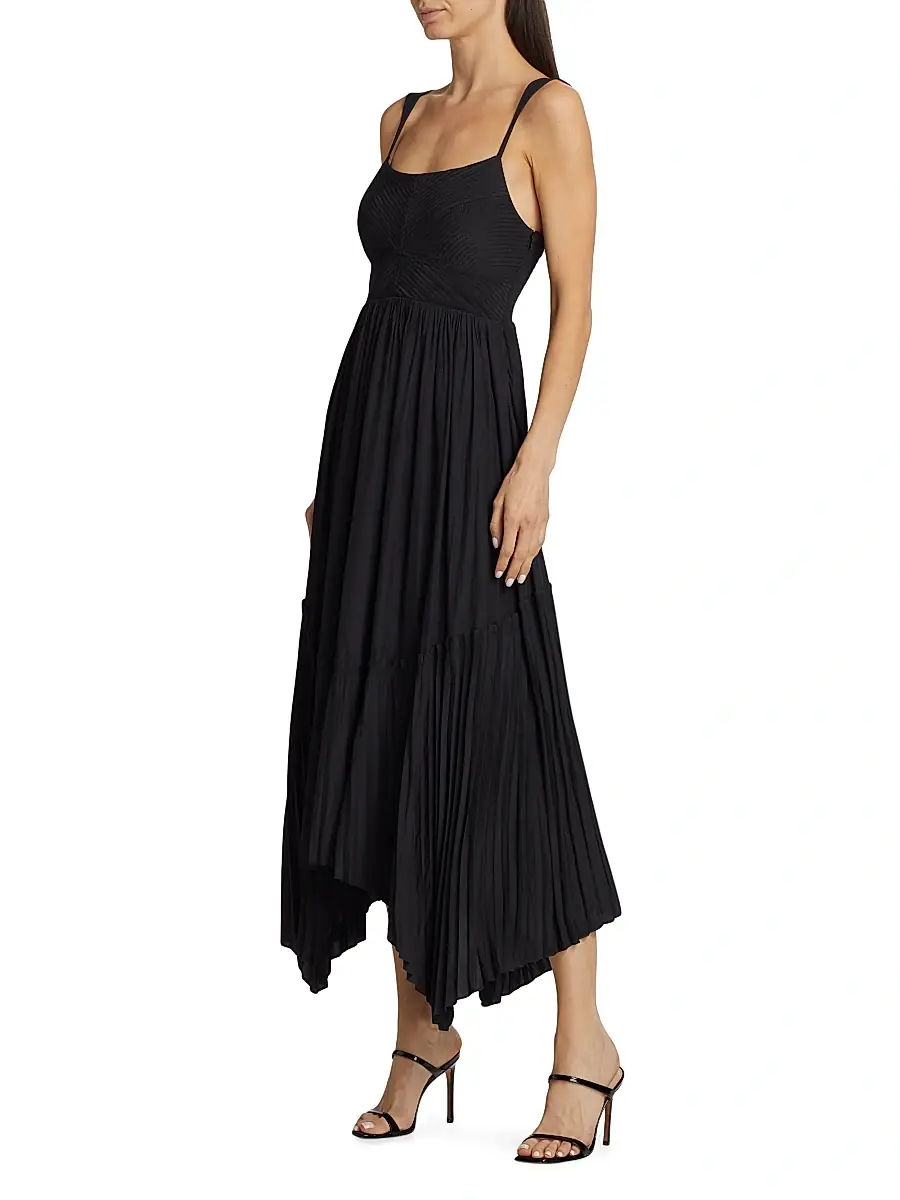Ramy Brook Women's August Pleated Maxi Dress | Thumbnail 4 Ramy Brook Women's August Pleated Maxi Dress | Thumbnail 4