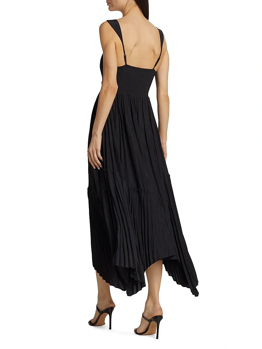 Ramy Brook Women's August Pleated Maxi Dress | Thumbnail 5 Ramy Brook Women's August Pleated Maxi Dress | Thumbnail 5
