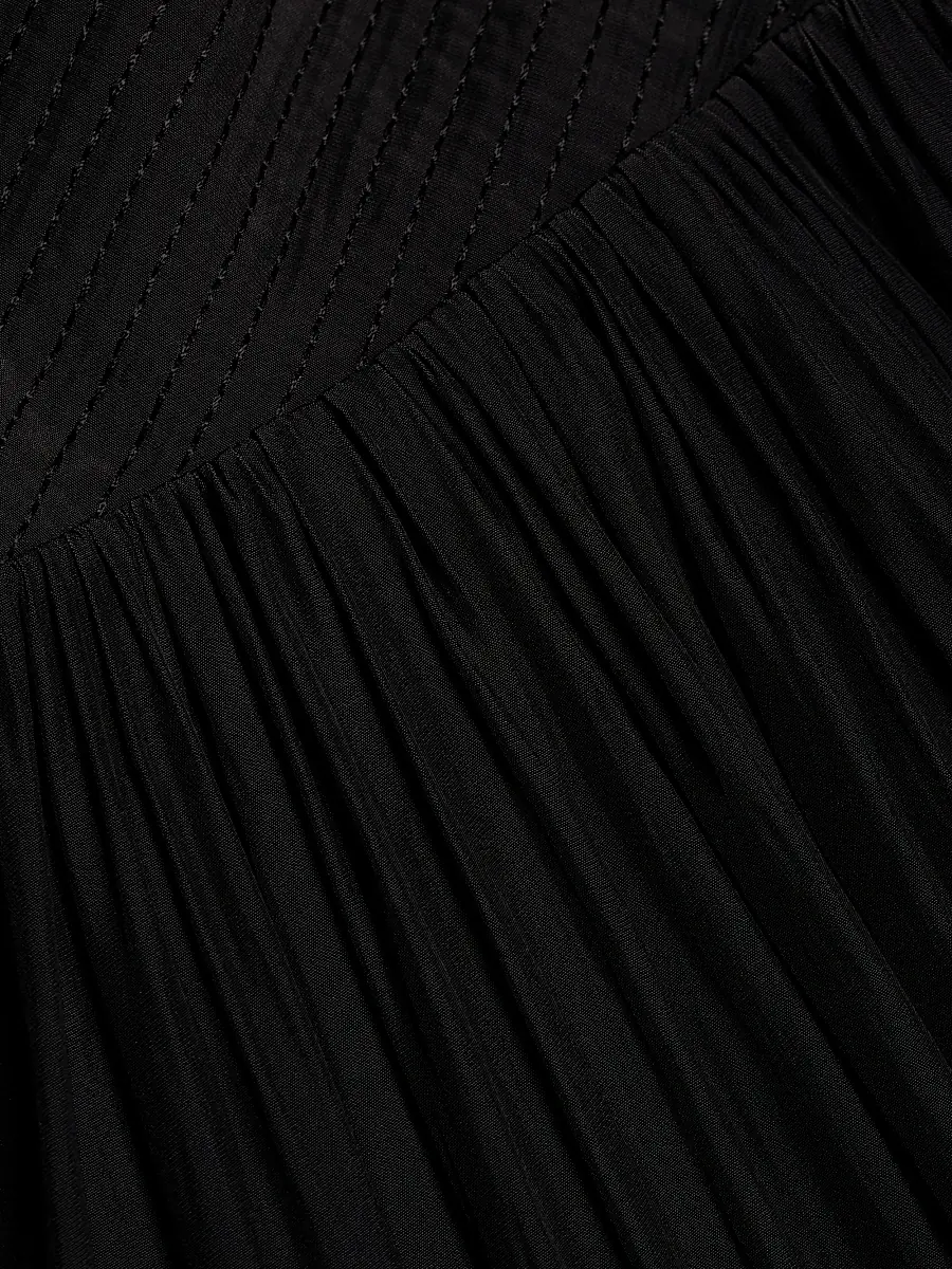 Ramy Brook Women's August Pleated Maxi Dress | Thumbnail 7 Ramy Brook Women's August Pleated Maxi Dress | Thumbnail 7