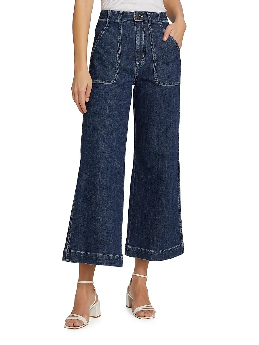 Ramy Brook Women's Theodora High-Rise Cropped Jeans | Thumbnail 3 Ramy Brook Women's Theodora High-Rise Cropped Jeans | Thumbnail 3