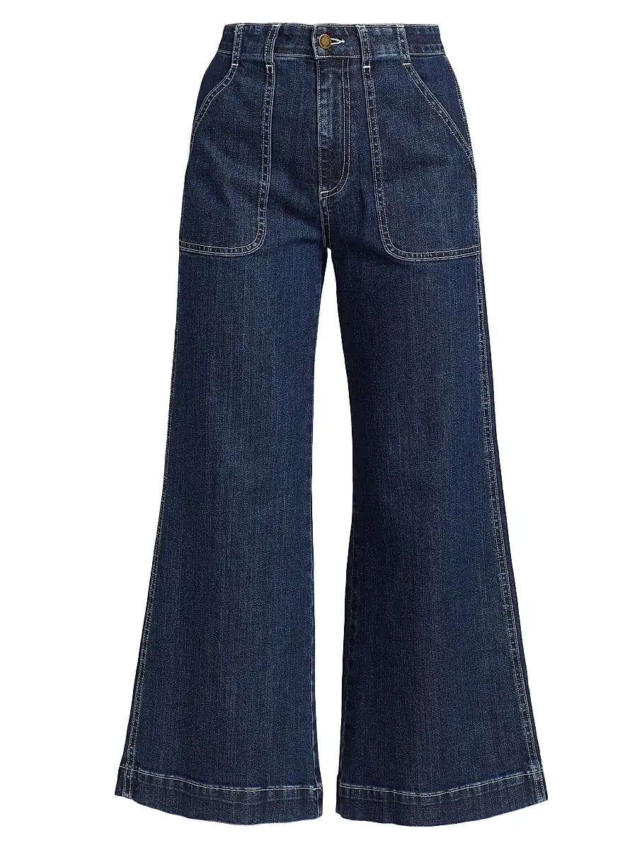 Ramy Brook Women's Theodora High-Rise Cropped Jeans
