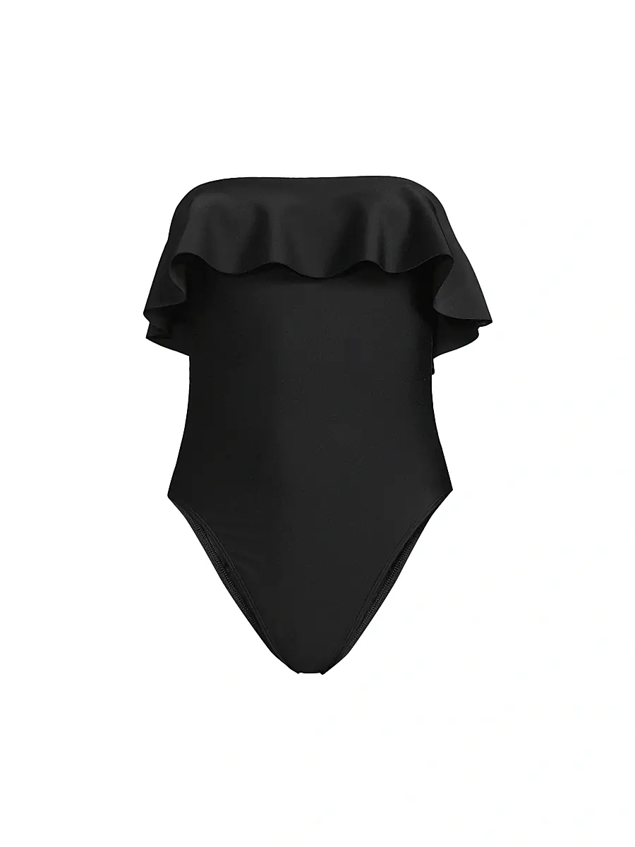 Ramy Brook Women's Minna Ruffled One-Piece Swimsuit