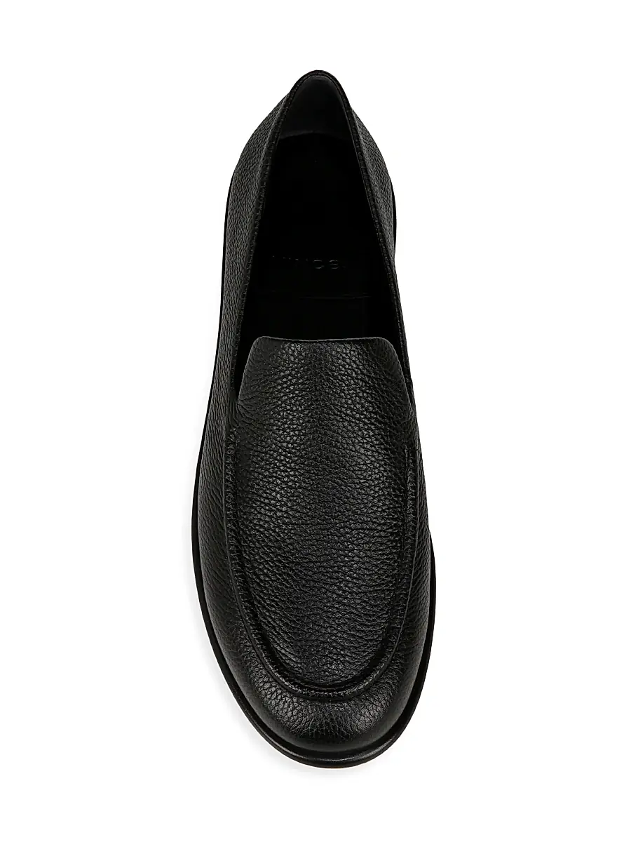 Vince Men's Hann Pebbled Leather Loafers | Thumbnail 4 Vince Men's Hann Pebbled Leather Loafers | Thumbnail 4