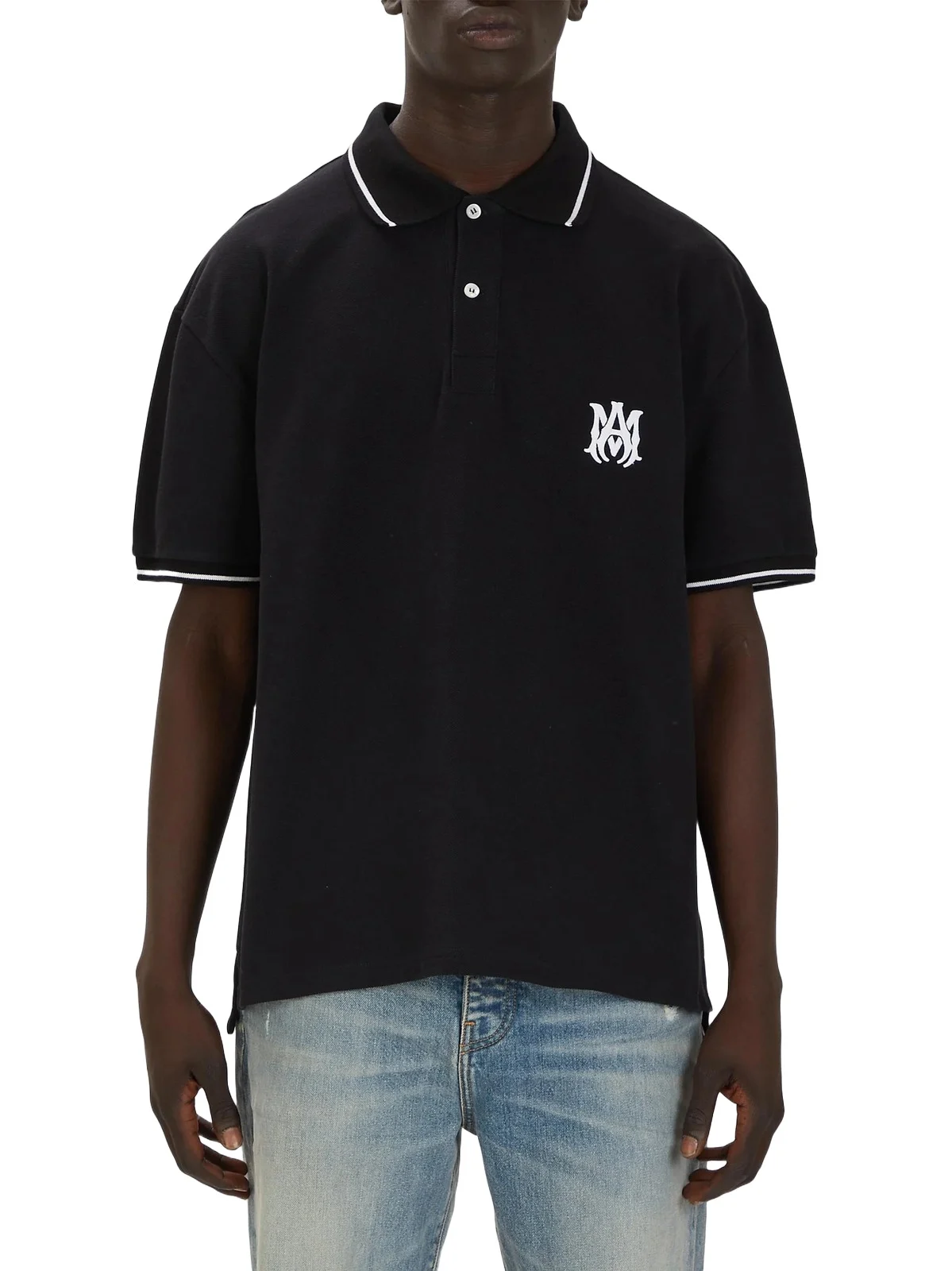 Men's Logo-Embroidered Cotton Polo Shirt Men's Logo-Embroidered Cotton Polo Shirt